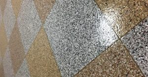 Checkerboard Epoxy Floor