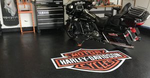 Metallic Epoxy Garage Floor