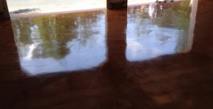 metallic epoxy garage floor